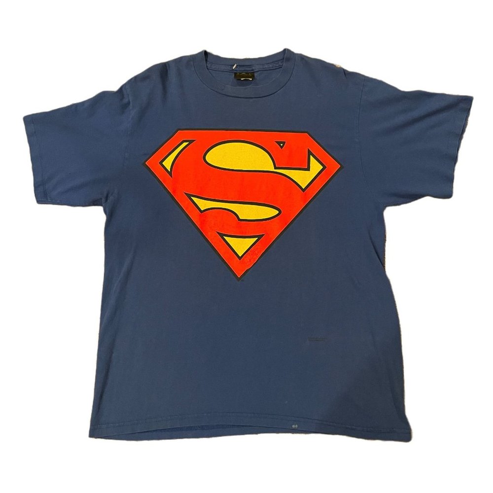 Vintage Rare Superman Dc Comics T Shirt Batman Flash Changes